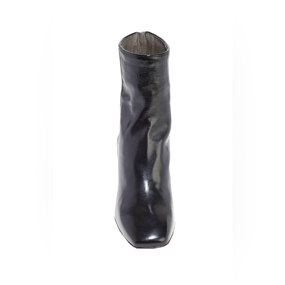 OFFICINE CREATIVE Black Patent Ankle Boots EU 37 Made in Italy - Picture 3 of 16